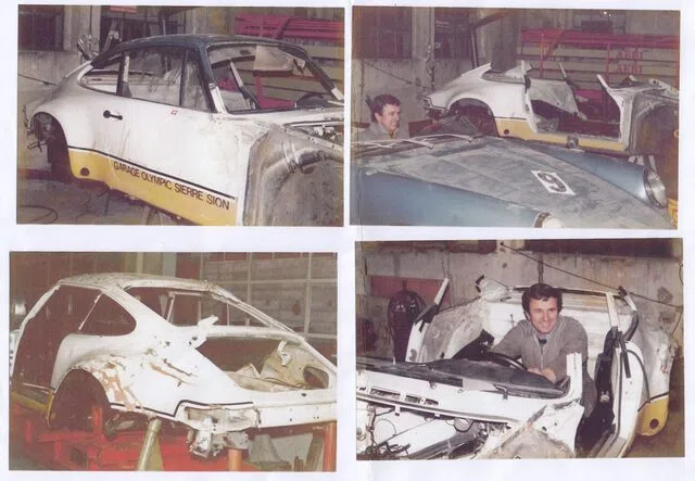 Reparation du pavillon, 1976